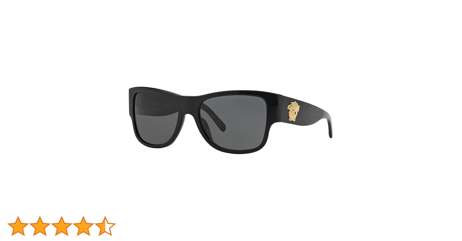 YU 　VERSACE ブラック サングラス メドゥーサ プラーク マキシ サングラス ブラック | VERSACE JP